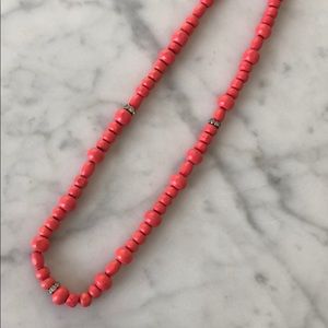J. Crew Wooden Bead Necklace